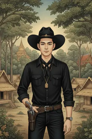 ปกนิยาย พยัคฆ์แห่งพงไพร