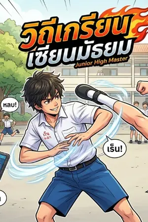 ปกนิยาย “วิถีเกรียน เซียนมัธยม”