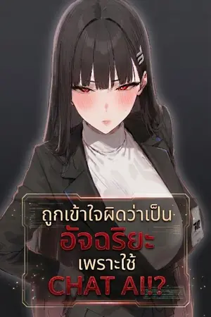 ปกนิยาย ถูกเข้าใจผิดว่าเป็นอัจฉริยะเพราะใช้ Chat Ai !?