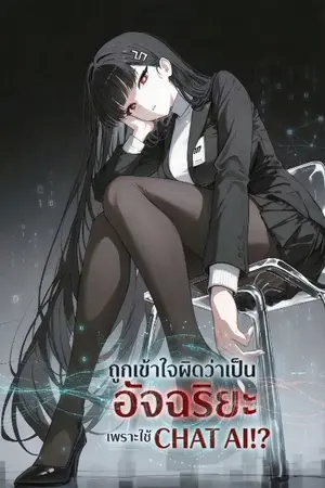 ปกนิยาย ถูกเข้าใจผิดว่าเป็นอัจฉริยะเพราะใช้ Chat Ai !?