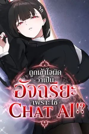 ปกนิยาย ถูกเข้าใจผิดว่าเป็นอัจฉริยะเพราะใช้ Chat Ai !?
