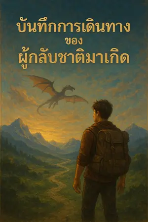 ปกนิยาย บันทึกการเดินทางของผู้กลับชาติมาเกิด