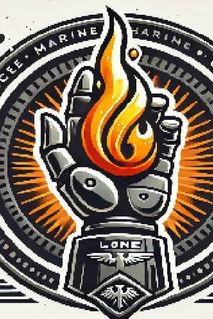 ปกนิยาย ความเป็นมาของหน่วย Lone Infernos Warhummer40K