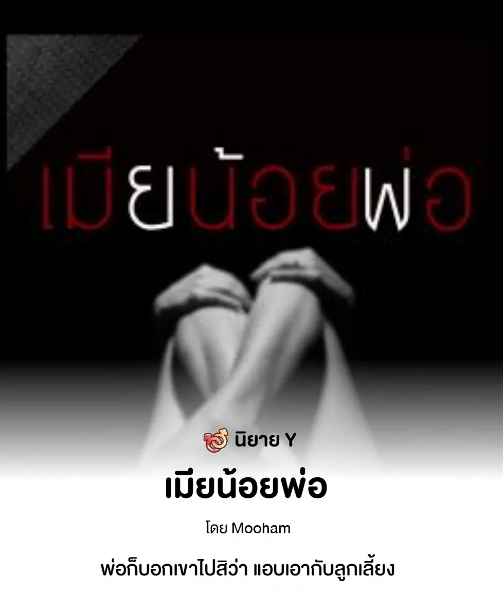 ปกนิยาย เมียน้อยพ่อ
