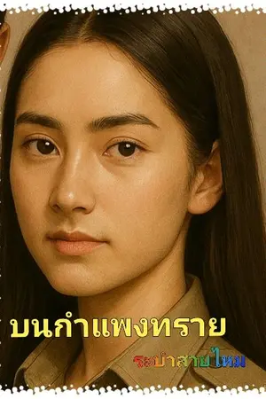 ปกนิยาย บนกำแพงทราย