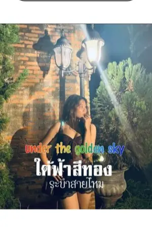 ปกนิยาย ใต้ฟ้าสีทอง