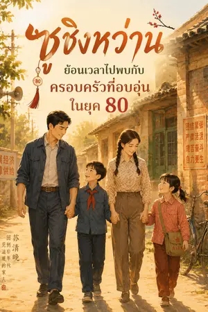 ปกนิยาย ซูชิงหว่าน ย้อนเวลาไปพบกับครอบครัวที่อบอุ่นในยุค 80