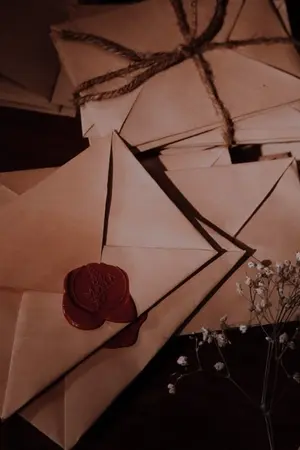 ปกนิยาย จดหมายปริศนา //Harry potter//Lucius Malfoy x Severus Snape