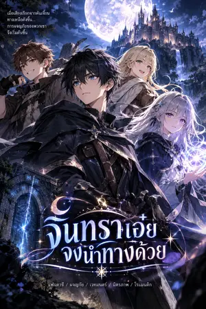 ปกนิยาย จันทราเอ๋ยจงนำทางด้วย
