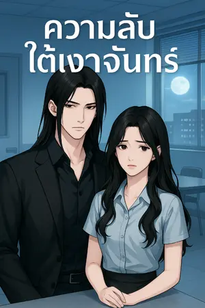 ปกนิยาย ความลับใต้เงาพระจันทร์