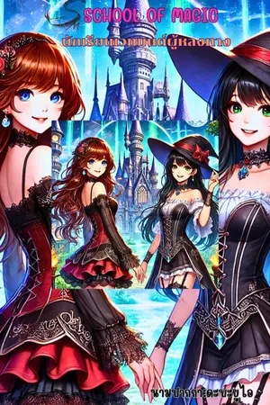 ปกนิยาย School of magic นักเรียนเวทมนต์ผู้หลงทาง[มีอีบุ๊ค]