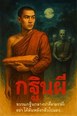 ปกนิยาย กฐินผี .