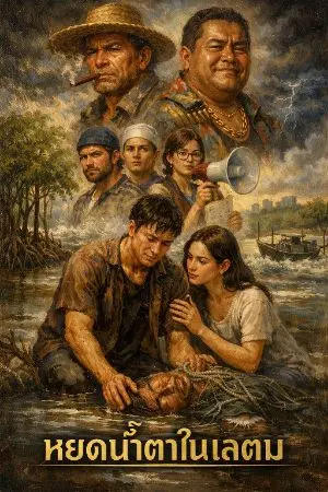 ปกนิยาย หยดน้ำตาในเลตม