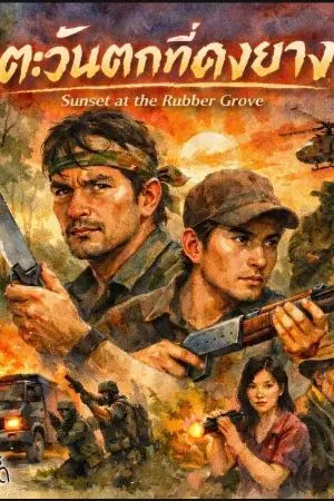 ปกนิยาย ตะวันตกที่ดงยาง