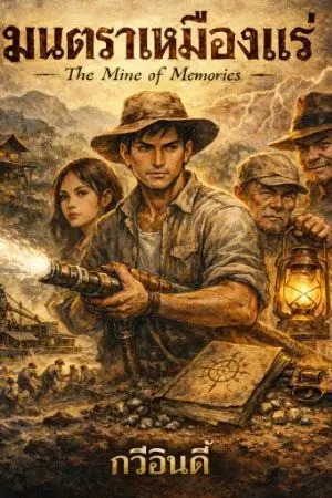 ปกนิยาย มนตราเหมืองแร่