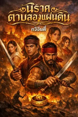 ปกนิยาย นิราศดาบสองแผ่นดิน