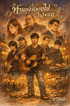 ปกนิยาย ทำนองที่หายไปในใจเธอ