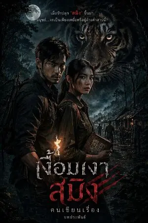 ปกนิยาย เงื่อมเงาสมิง