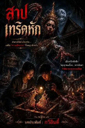 ปกนิยาย สาปเทริดหัก