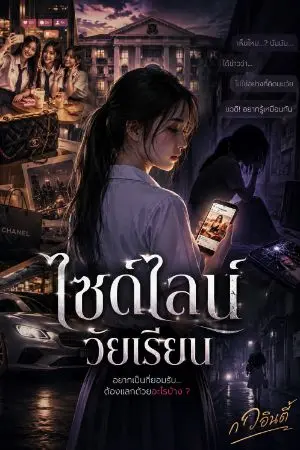 ปกนิยาย ไซส์ไลน์วัยเรียน