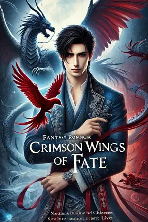 ปกนิยาย Crimson Wings of Fate "ปีกแดงแห่งโชคชะตา"