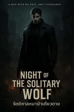 ปกนิยาย รัตติกาลหมาป่าเดียวดาย NIGHT OF THE SOLITARY WOLF