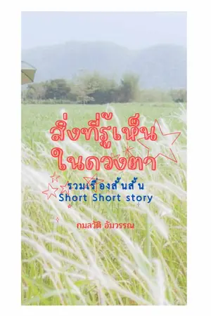 ปกนิยาย สิ่งที่รู้เห็นในดวงตา