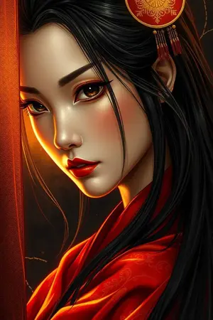 ปกนิยาย นางร้ายครองจวน