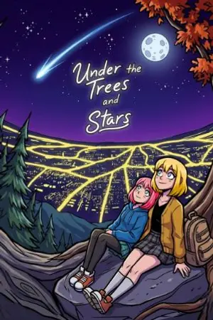 ปกนิยาย ใต้เงาไม้และแสงดาว (Under the Trees and Stars)