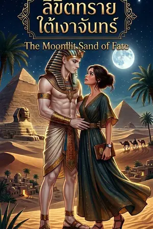 ปกนิยาย ลิขิตทรายใต้เงาจันทร์ (The Moonlit Sands of Fate)