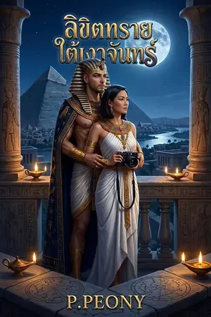 ปกนิยาย ลิขิตทรายใต้เงาจันทร์ (The Moonlit Sands of Fate)