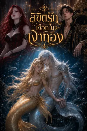 ปกนิยาย The Destiny of the White Merman's ลิขิตรักเงือกในเงาสีทอง