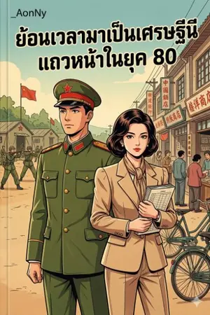 ปกนิยาย ย้อนเวลามาเป็นเศรษฐีนีแถวหน้าในยุค 80
