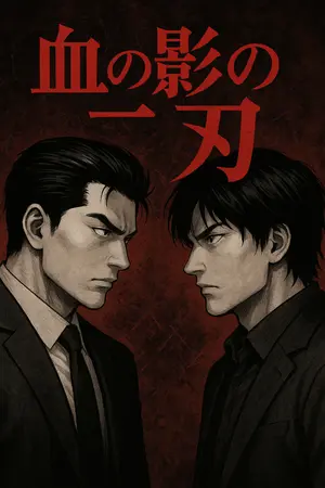 ปกนิยาย เงาเลือดสองคม