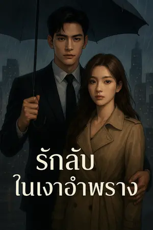 ปกนิยาย รักลับในเงาอำพราง