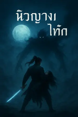 ปกนิยาย ดาบเงาจันทร์