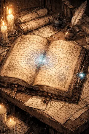 ปกนิยาย บันทึกลับฉบับคนไร้มานา