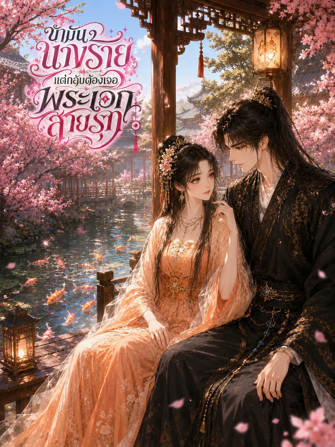 ปกนิยาย ข้ามันนางร้ายแต่กลับต้องเจอพระเอกสายรุก