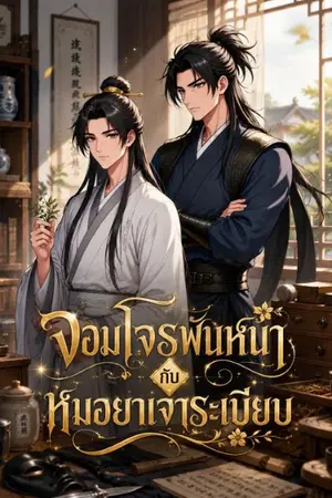 ปกนิยาย จอมโจรพันหน้ากับหมอยาเจ้าระเบียบ