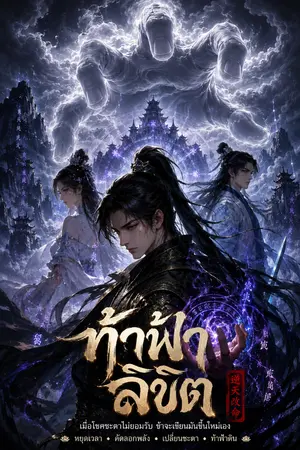 ปกนิยาย ท้าฟ้าลิขิต