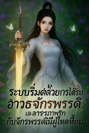 ปกนิยาย ระบบเริ่มต้นด้วยการได้รับอาวุธจักรพรรดิและสารภาพรักกันจักรพรรดินีผู้โหดเหี้ยม