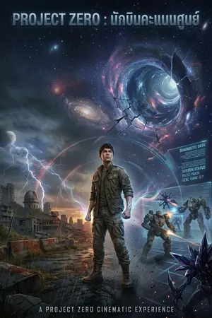 ปกนิยาย PROJECT ZERO : นักบินคะแนนศูนย์