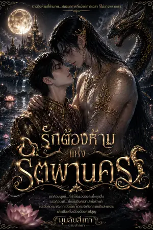 ปกนิยาย รักต้องห้ามแห่งรัตพานคร