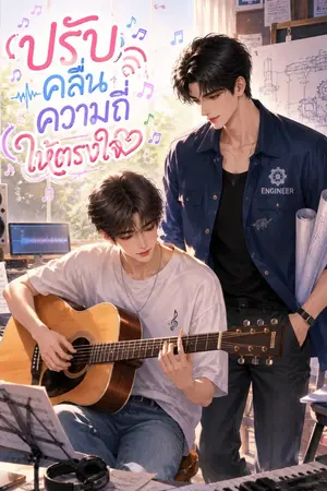 ปกนิยาย ปรับคลื่นความถี่ให้ตรงใจ