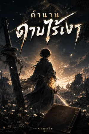 ปกนิยาย ตำนานดาบไร้เงา