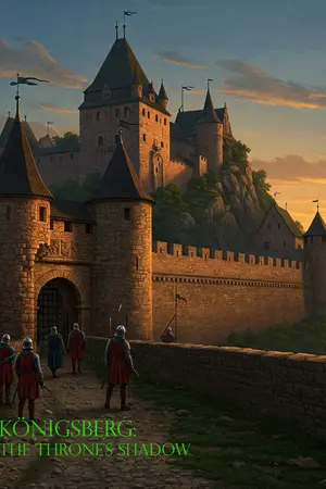 ปกนิยาย คูนิกส์เบิร์ก: รอยเงาแห่งบัลลังก์ (Königsberg: The Throne's Shadow)