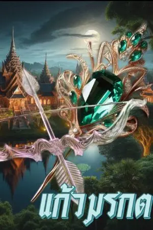 ปกนิยาย แก้วมรกต.
