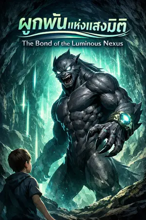 ปกนิยาย ผูกพันแห่งแสงมิติ