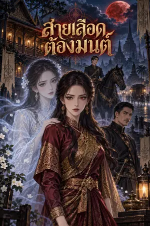 ปกนิยาย สายเลือดต้องมนต์