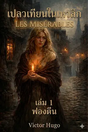 ปกนิยาย เปลวเทียนในเหวลึก - ฟองตีน